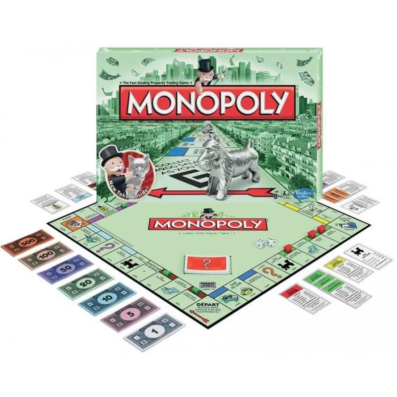 Monopoly - jeu de société classique Hasbro