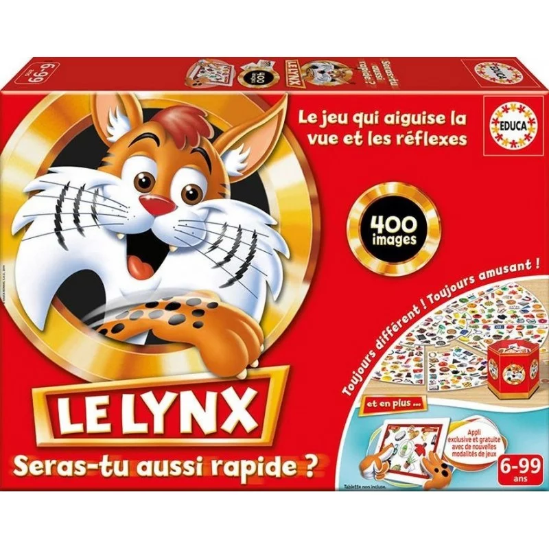 Le lynx - jeu de société convivial Educa Borras