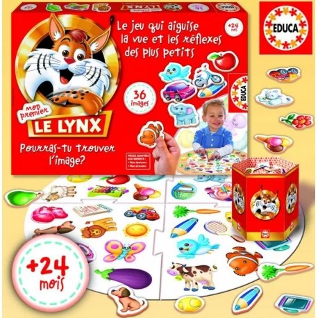 Acheter Le Lynx : Mon Premier Lynx - Educa - Jeux de société - Le