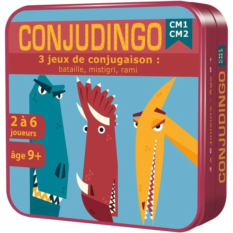 ConjuDingo CE1 - jeu de conjugaison - programme de CE1 par Aritma