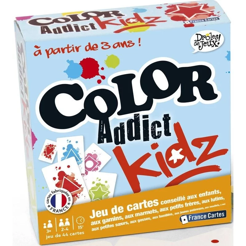 JEU DE CARTES Color addict kidz
