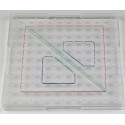 Geoplan transparent grand format (Geoboard)