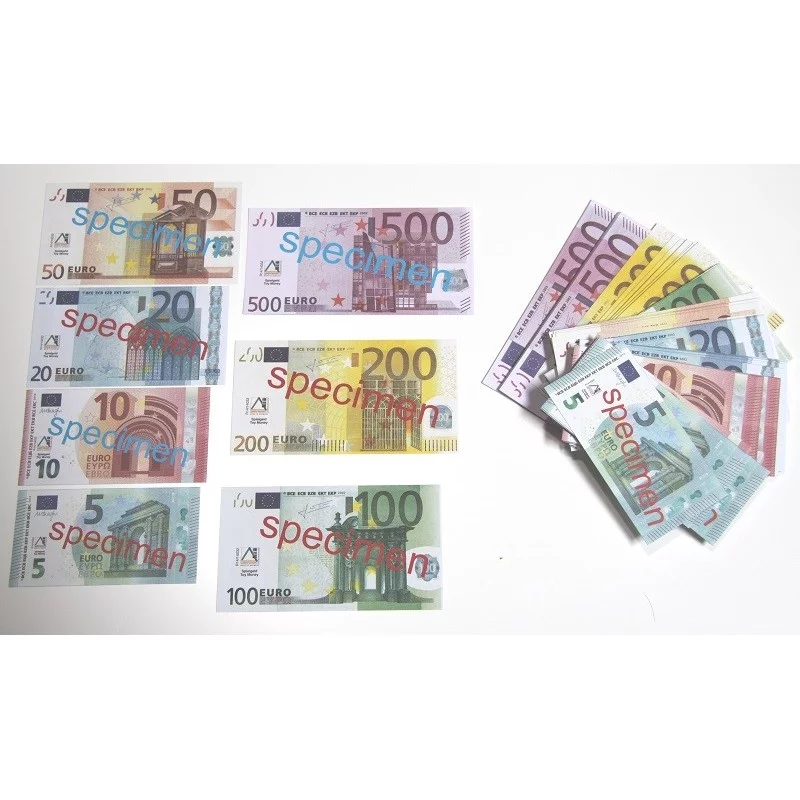 Kit de monnaie factice en euros pour manipuler, rendre la monnaie …