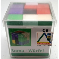 Cube soma en couleur