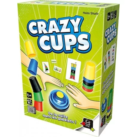règle du jeu de société Crazy cups