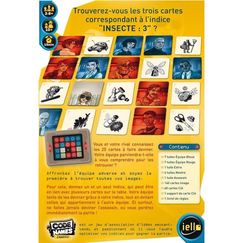 Codenames Images - jeu de société ados / adultes Iello
