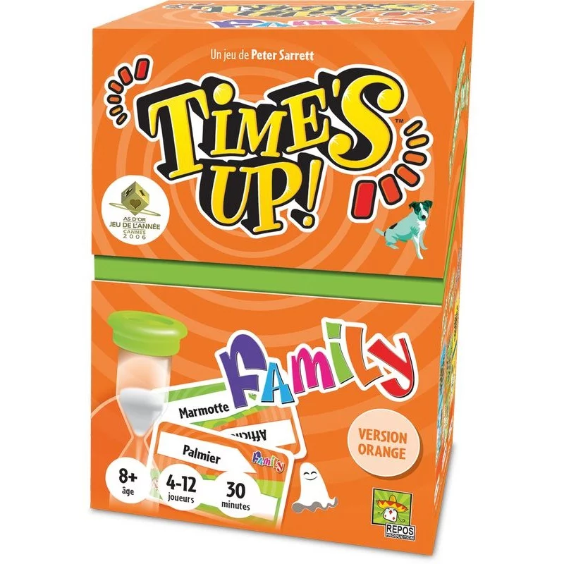 Time's Up Family 2 - Un Times up pour jouer avec les enfants autour des  objets, des animaux et des métiers - Asmodée