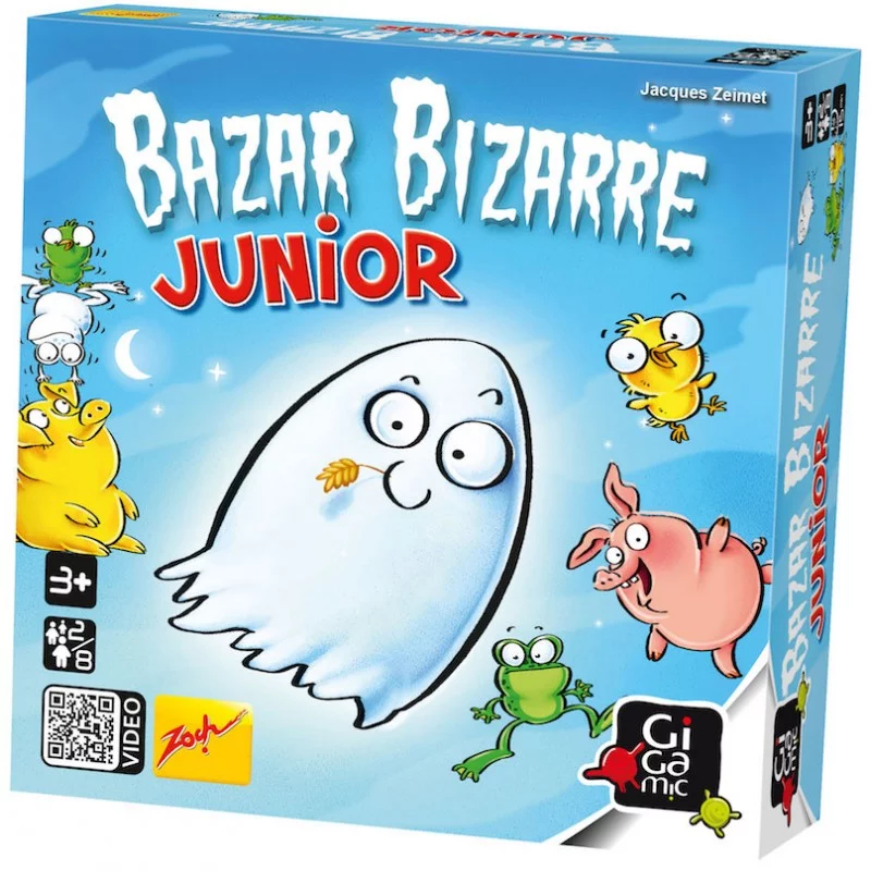 Bazar Bizarre junior - jeu de société - jeu de cartes - jeu de rapidité