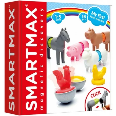 my-first-farm-animals - 6 animaux à assembler pour compléter vos Smartmax.