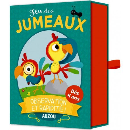 Jeu Des Jumeaux Jeu De Rapidite Et D Observation Avec Plein De Jolis Animaux Auzou