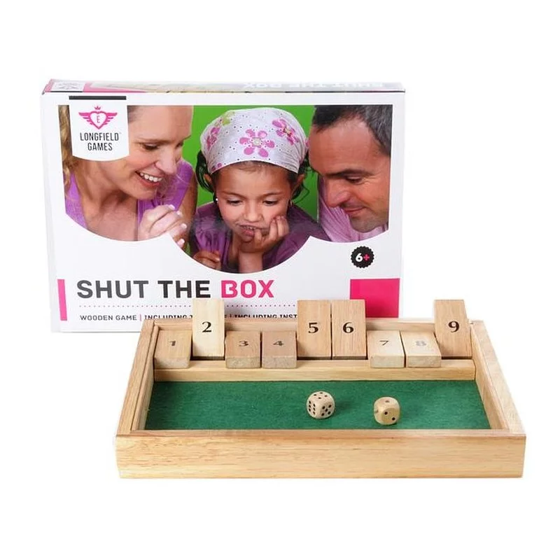 Shut the box, jeux de societe
