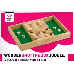 Shut the box, double jeu