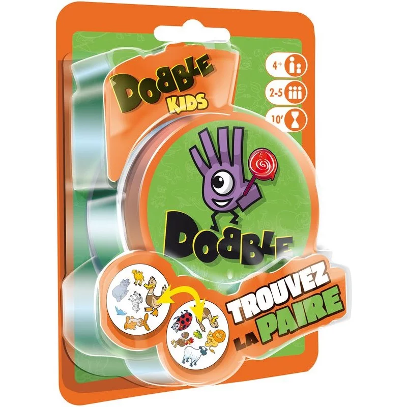Dobble kids - jeu d'ambiance et de rapidité - Asmodée