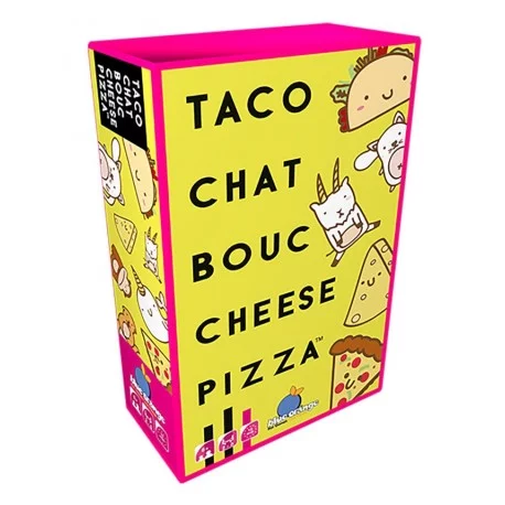 Taco Chat Bouc Cheese Pizza est un jeu d'observation et de rapidité très  drole