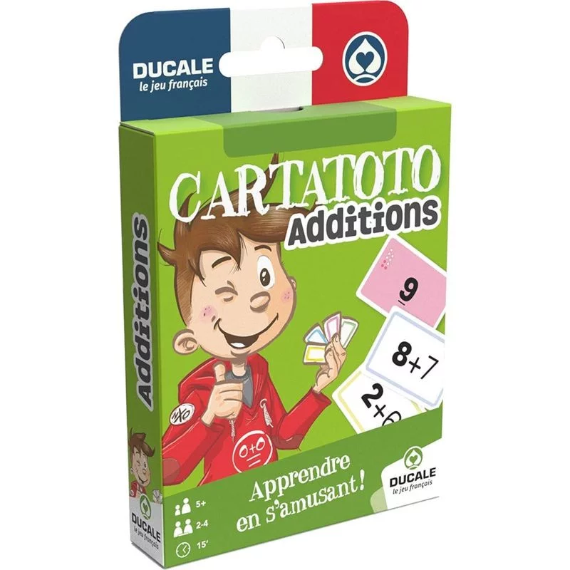 Cartatoto Les additions - jeu de cartes éducatif France Cartes