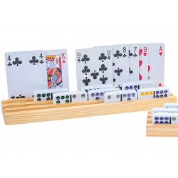 Porte-dominos, lot de 4