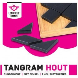 Tangram en bois dans un...