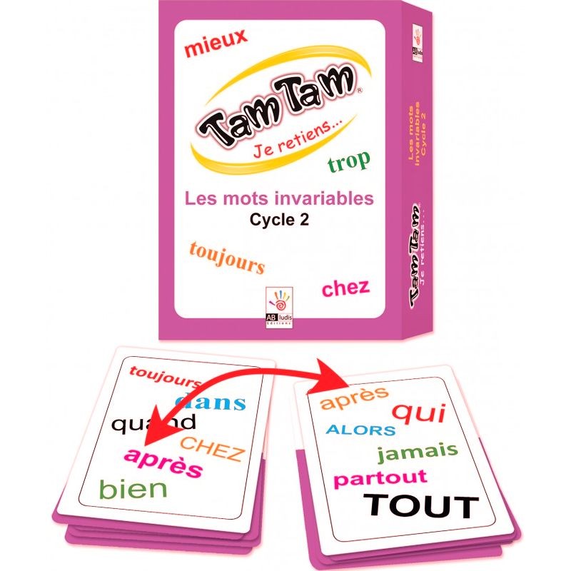 Tam Tam Les Mots Invariables Cycle 2