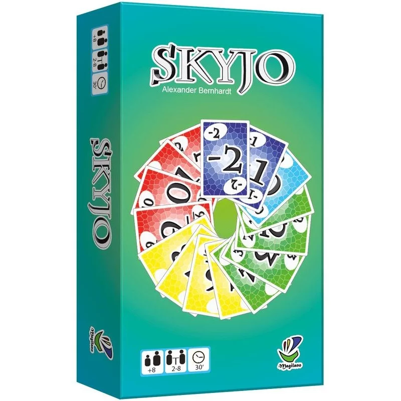1pc Skyjo, Le Jeu De Cartes Divertissant, Pour Les Enfants Et Les
