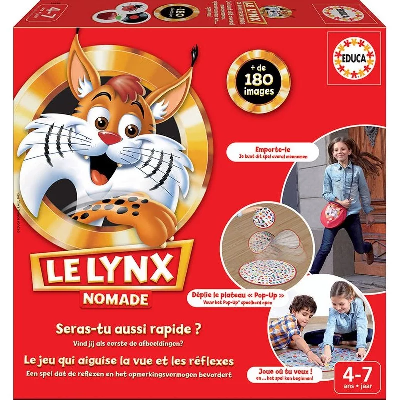 Le lynx nomade - Educa - Le célèbre jeu d'observation avec un
