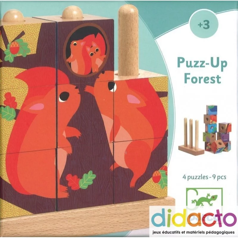 Primo Puzzle - Dans La Forêt - Jeux classiques - Djeco