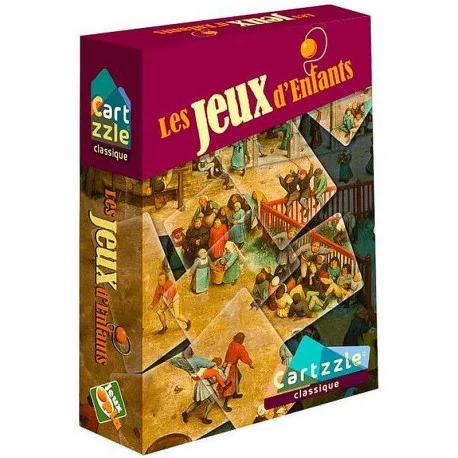 Un jeu de cartes très original pour réaliser plusieurs puzzles et des défis  dans l'univers de Brueghel.
