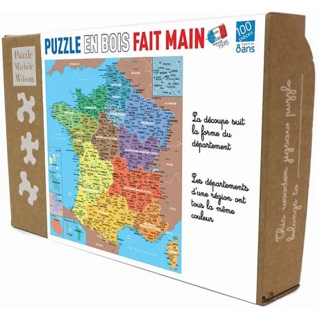 Puzzle enfant Carte de France