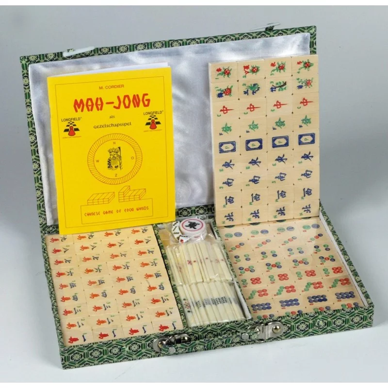 Ensemble de jeu de Mahjong chinois Jeux de tuiles classiques pour le jeu