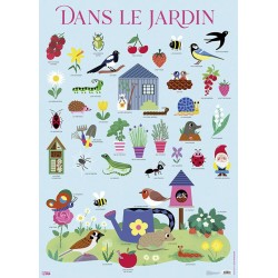 Poster Dans le jardin