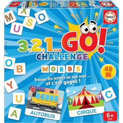 3,2,1 Go Challenge Words