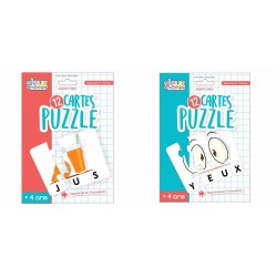 Puzzle des mots (lot de 2...