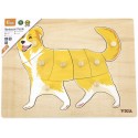 Puzzle Montessori chien